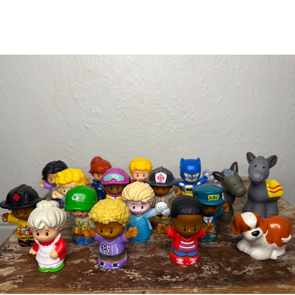 Fisher Price Little People Lot of 17 Figures Collectible Toys